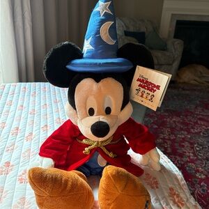 Disney Sorcerer Mickey Mouse plush